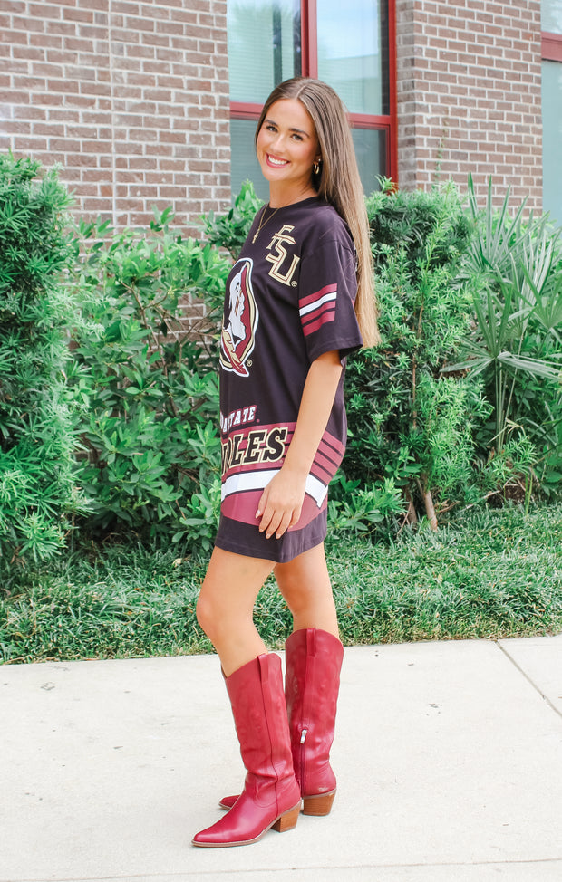 The FSU "Perfect Score" T-Shirt Dress