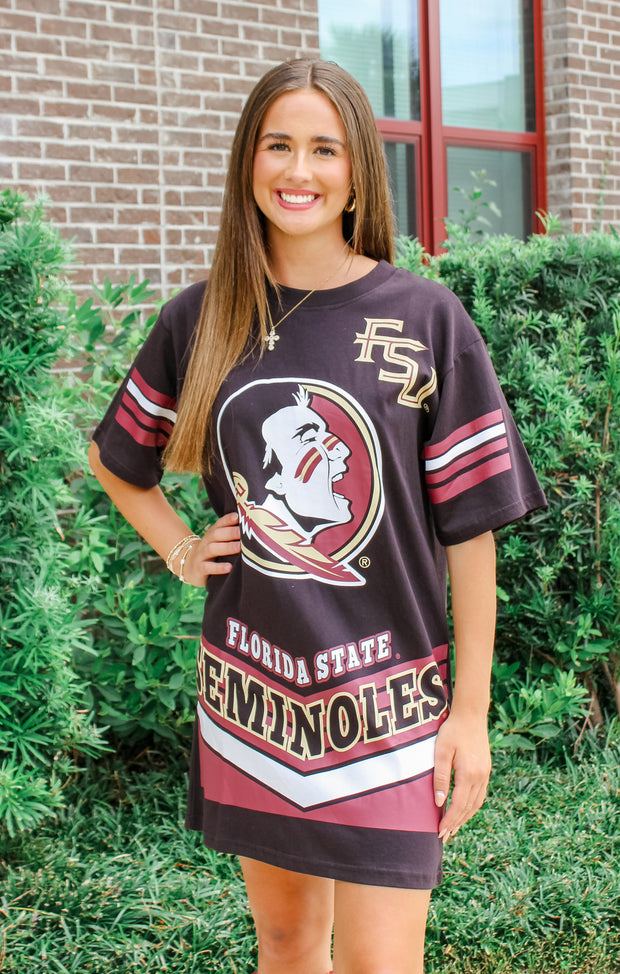 The FSU "Perfect Score" T-Shirt Dress