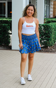 The Florida Gators Bra Tank Top (White)