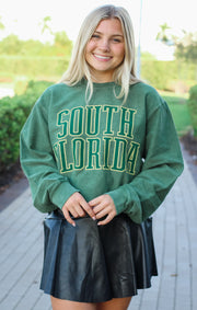The USF Southlawn Comfy Cord Pullover