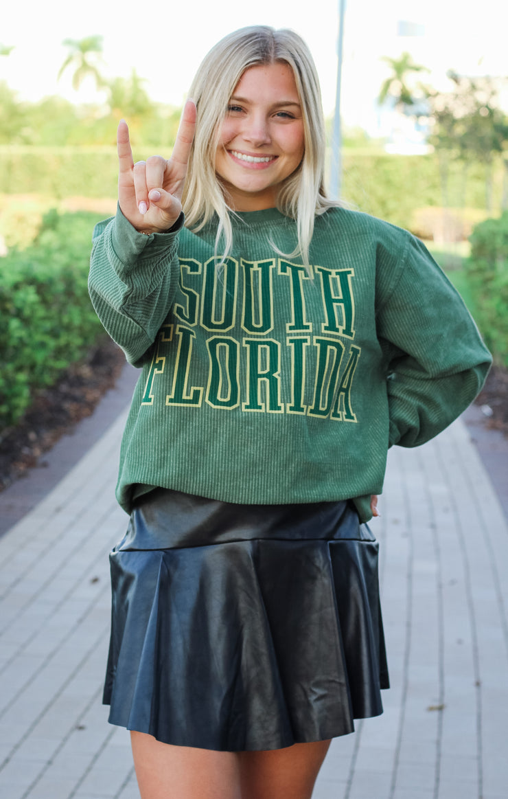 The USF Southlawn Comfy Cord Pullover