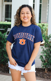 The Classic Auburn Tigers Boyfriend Tee