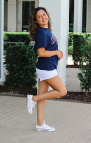 The Classic Auburn Tigers Boyfriend Tee