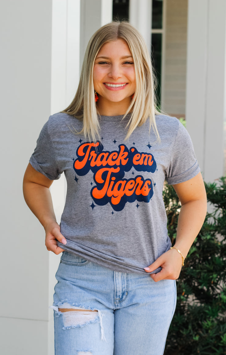 The Track 'Em Tigers Champs Tee