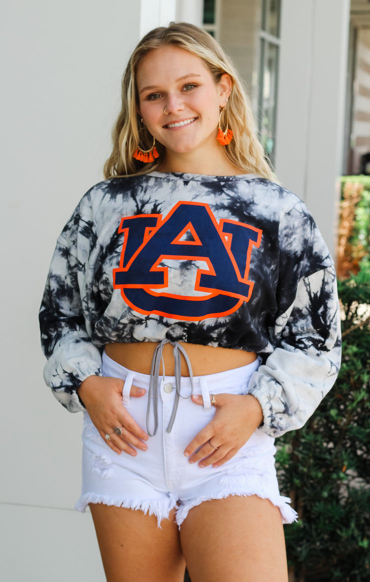 The Auburn Endzone Cropped Pullover