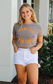 The Clemson Winner's Circle Crop Tee