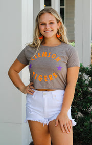 The Clemson Winner's Circle Crop Tee