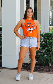 The Rachel Aubie the Tiger Crop Tank