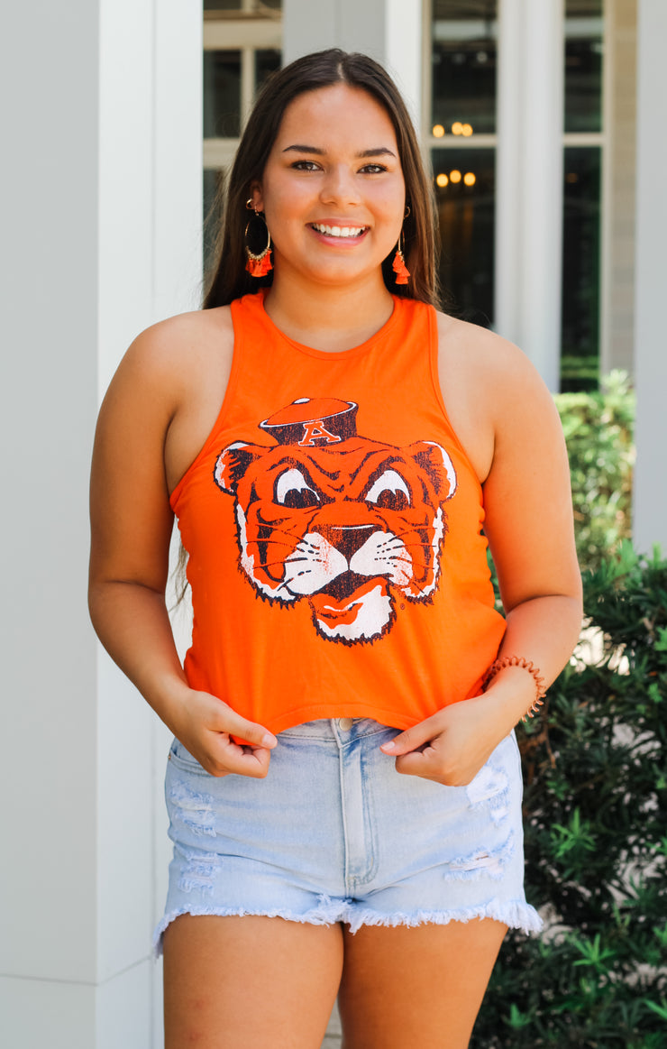 The Rachel Aubie the Tiger Crop Tank