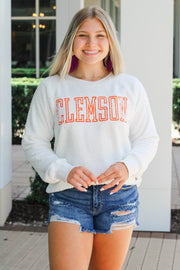 The Clemson "Ouray" Oversized Chenille Fleece