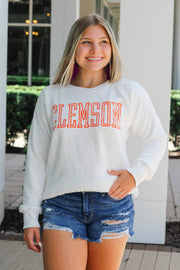 The Clemson "Ouray" Oversized Chenille Fleece