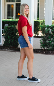 The Erin Classic Alabama Cropped Tee