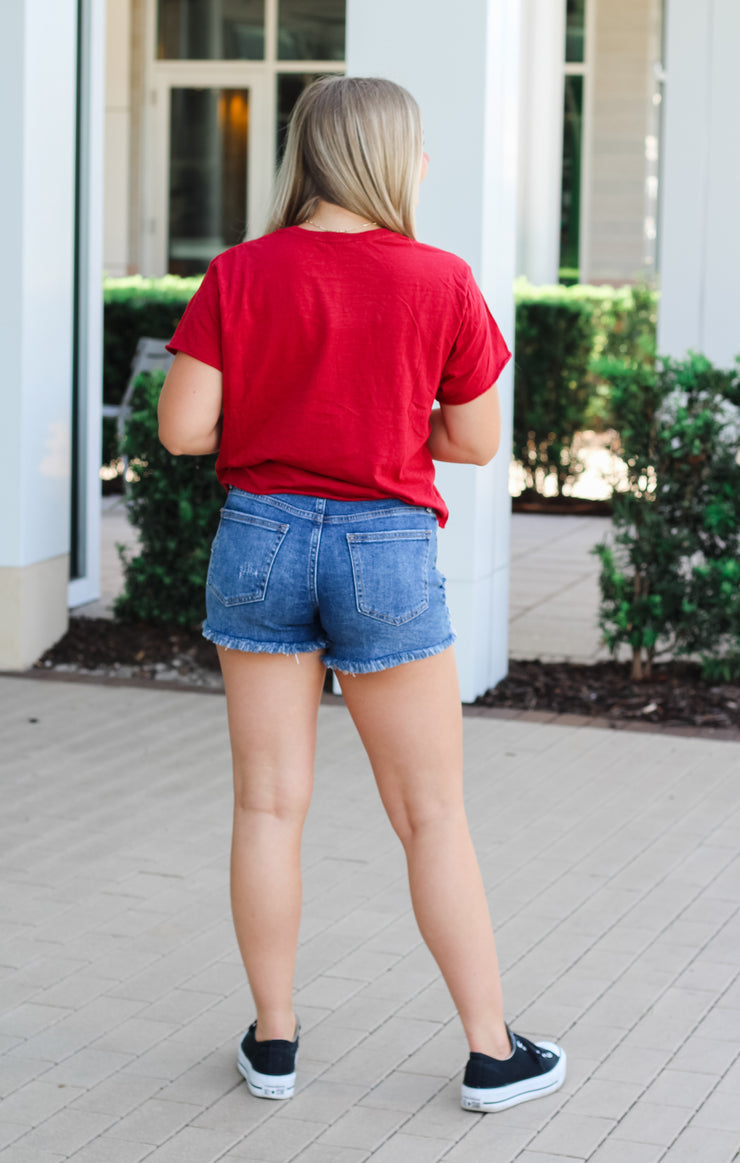 The Erin Classic Alabama Cropped Tee
