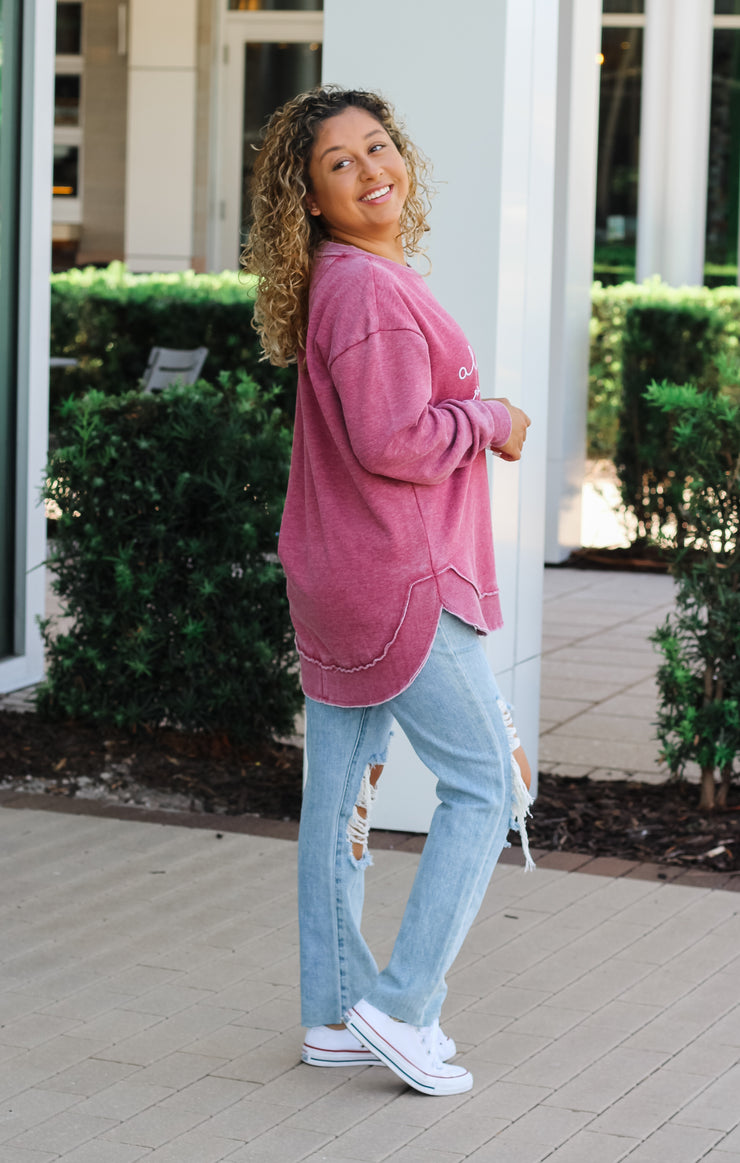 The Alabama Ryland Script Vintage Fleece