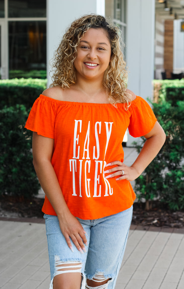 The Easy Tiger Off the Shoulder Top