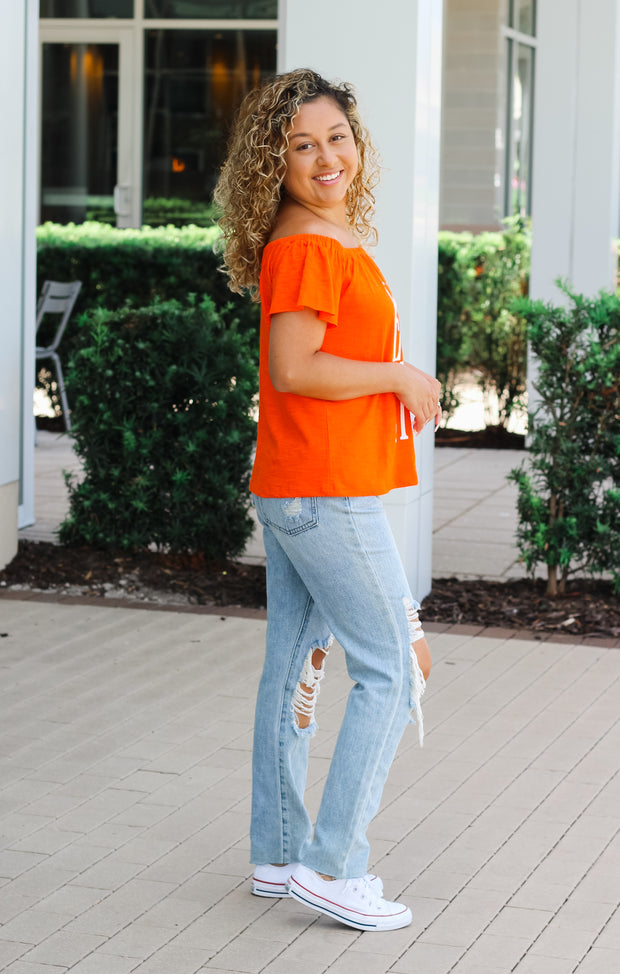 The Easy Tiger Off the Shoulder Top