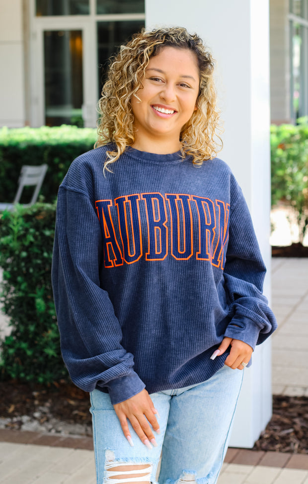 The Auburn Southlawn Comfy Cord Pullover