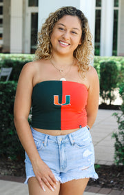 The UM Colorblock Tube Top