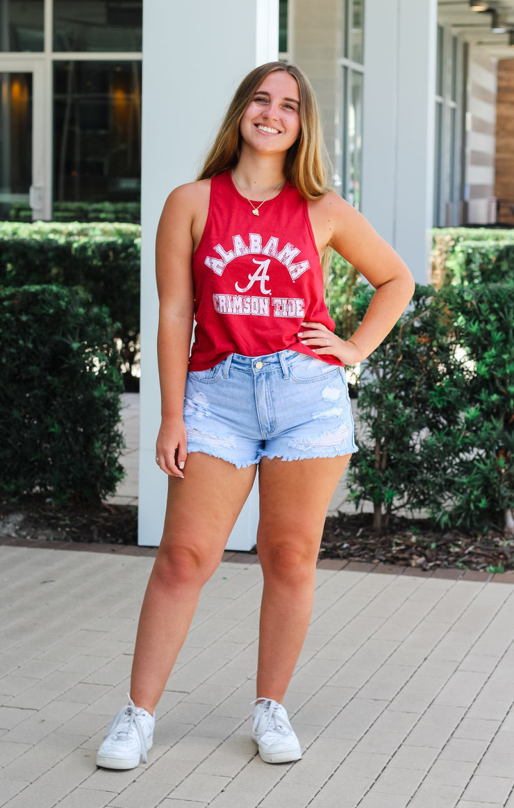 The Rachel Classic Alabama Cropped Tank