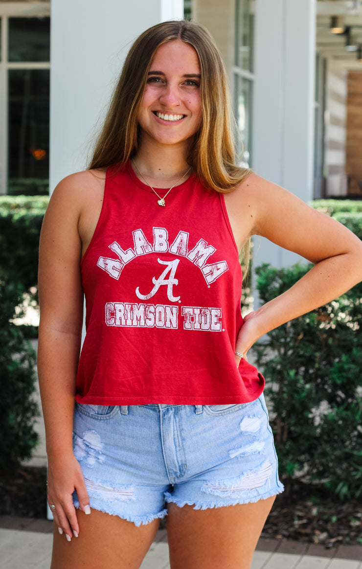 The Rachel Classic Alabama Cropped Tank