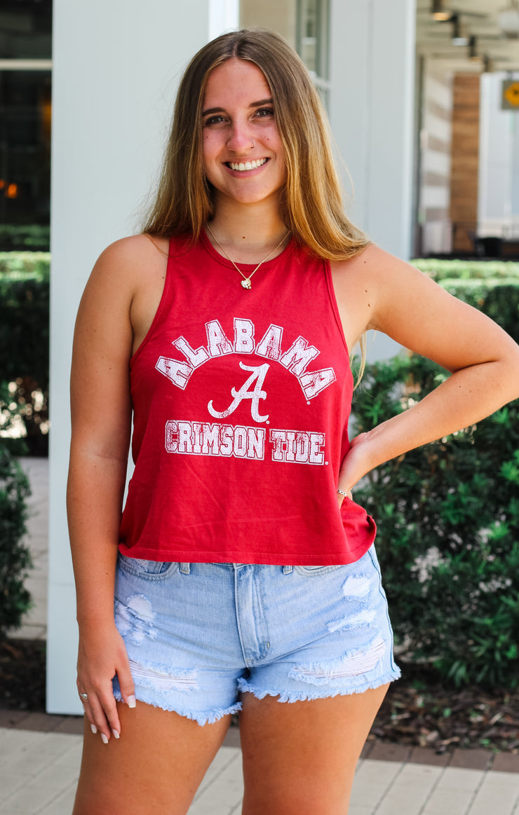 The Rachel Classic Alabama Cropped Tank