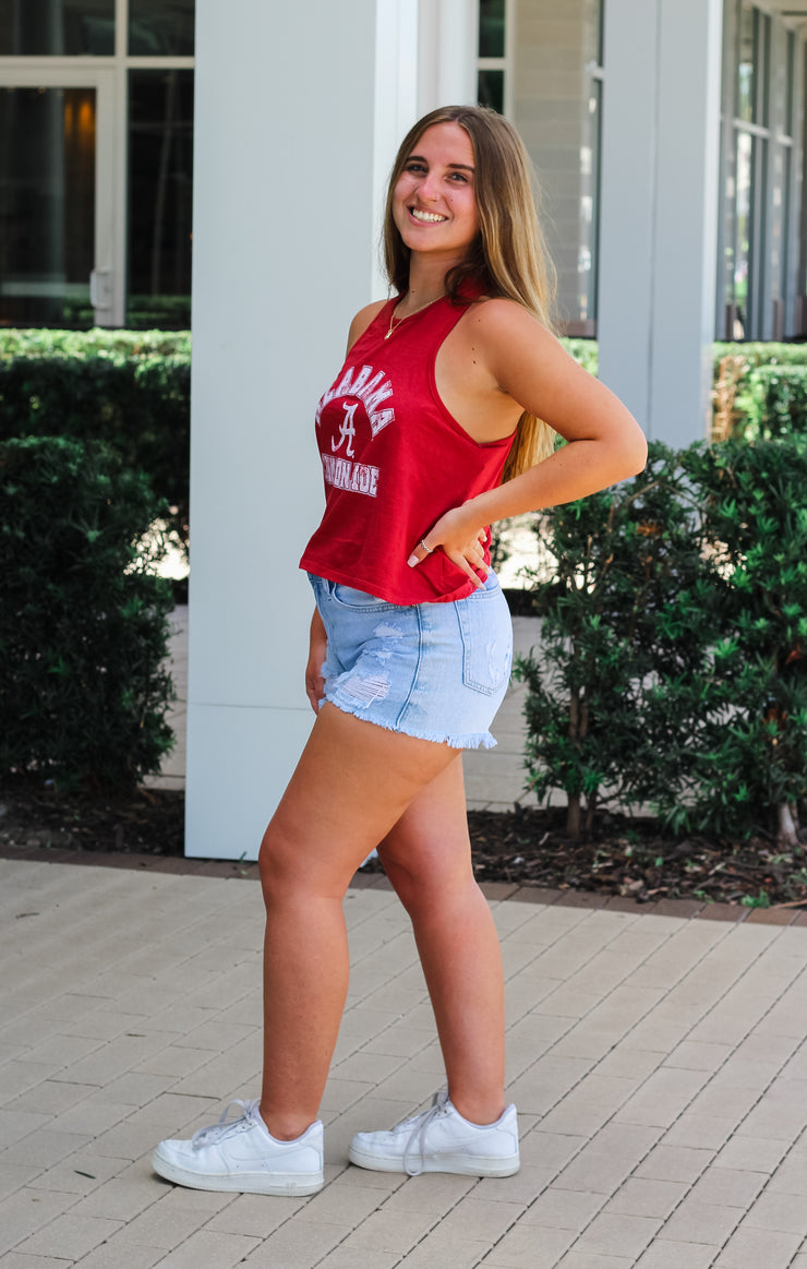 The Rachel Classic Alabama Cropped Tank