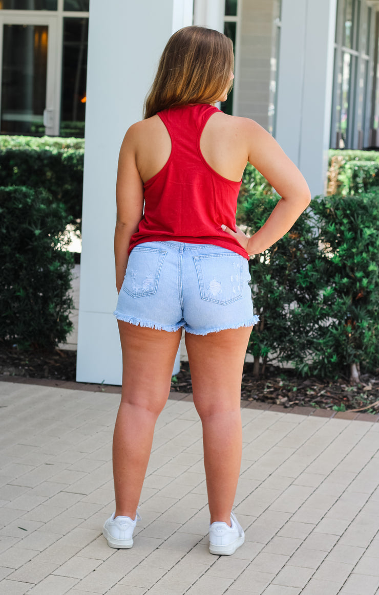 The Rachel Classic Alabama Cropped Tank