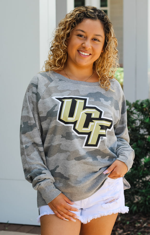 The UCF Huddle Camo Pullover