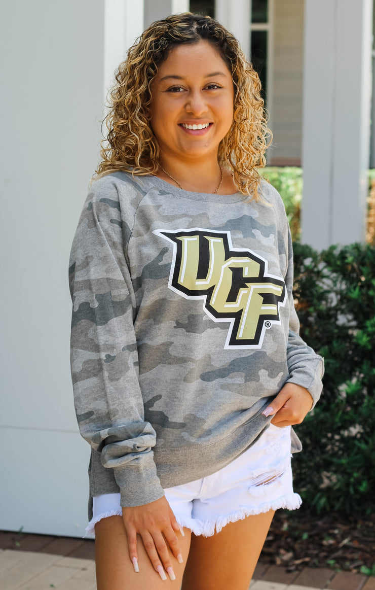 The UCF Huddle Camo Pullover