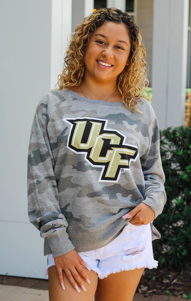 The UCF Huddle Camo Pullover