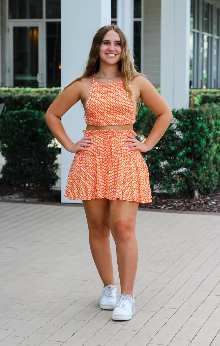 The Orange Pop Game Day Top