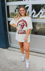 The Rock 'Em Thrifted Tee (FSU x Rolling Stones)