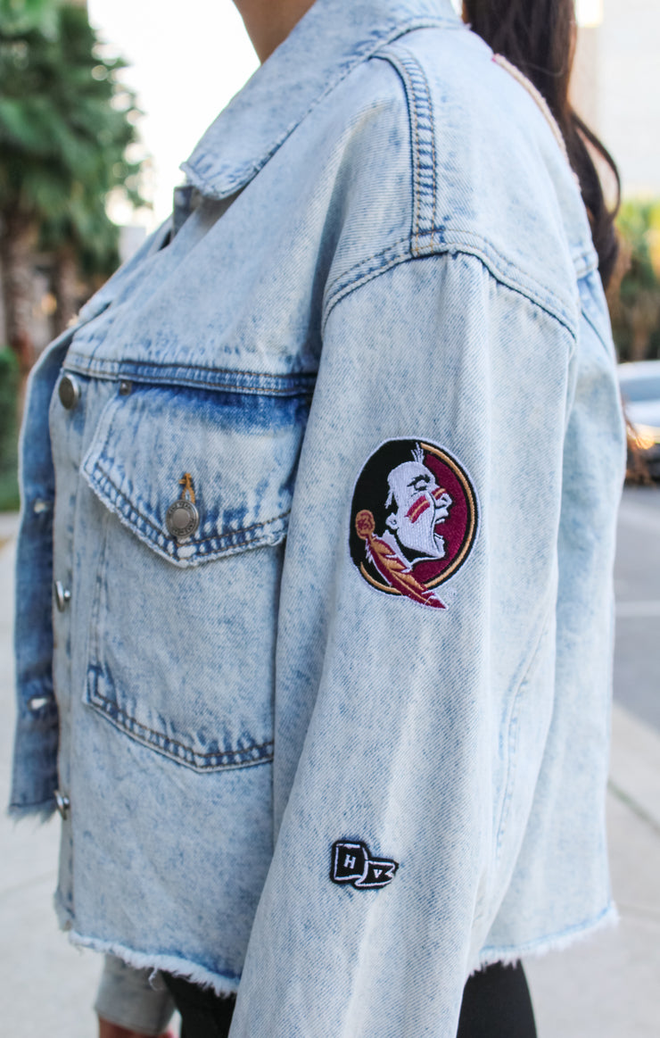 The Seminoles Jean Jacket