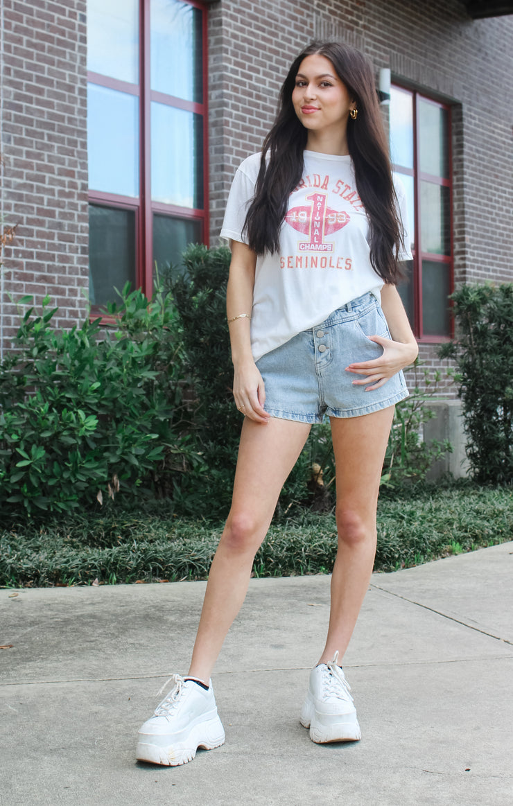 The 1993 Champs Vintage Boyfriend Tee (Vintage White)