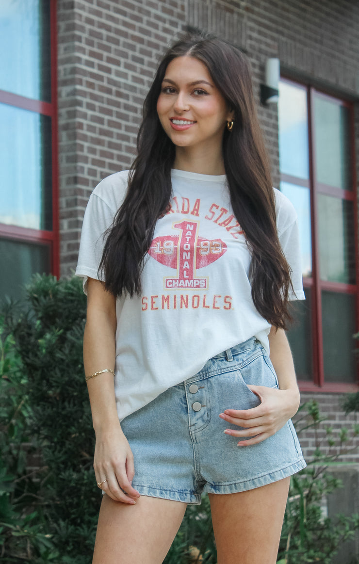 The 1993 Champs Vintage Boyfriend Tee (Vintage White)