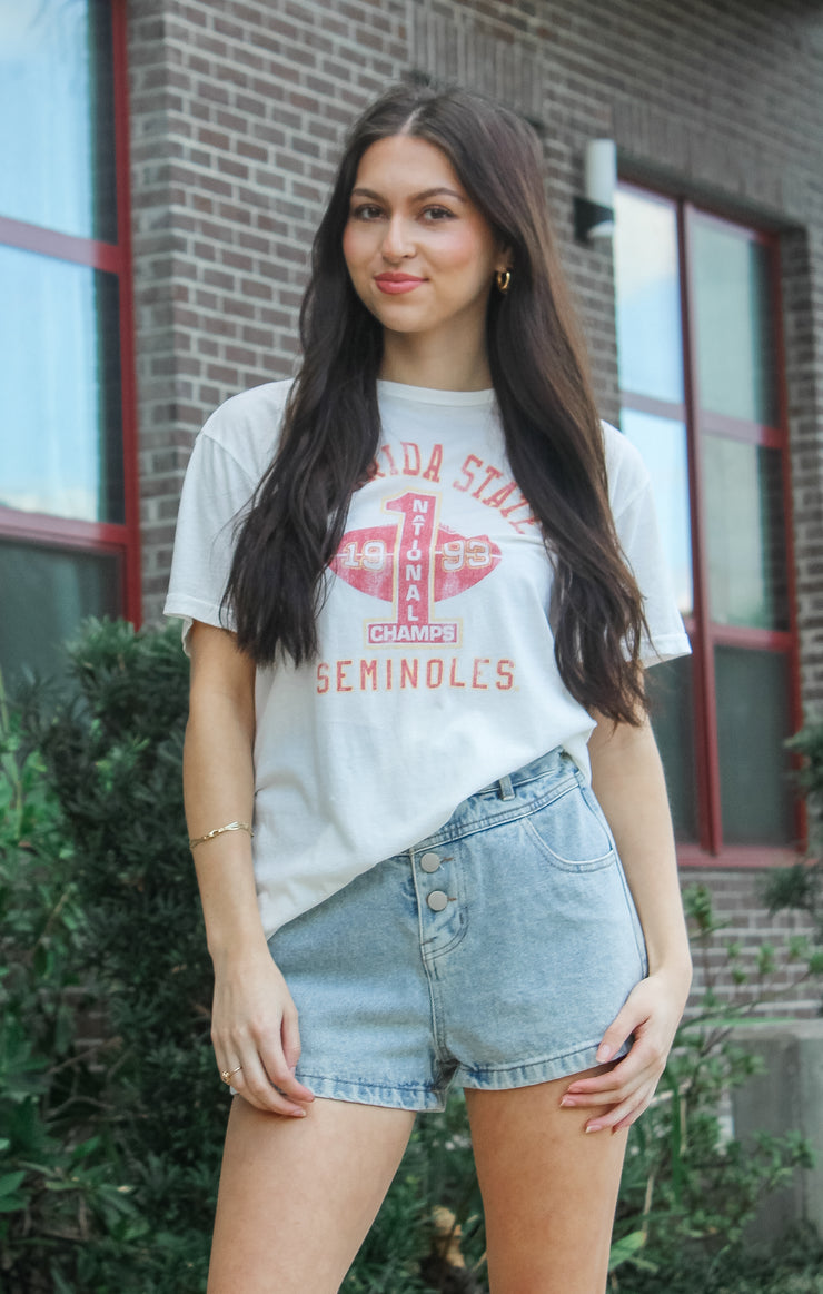 The 1993 Champs Vintage Boyfriend Tee (Vintage White)