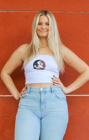 The Seminoles Tube Top (White)