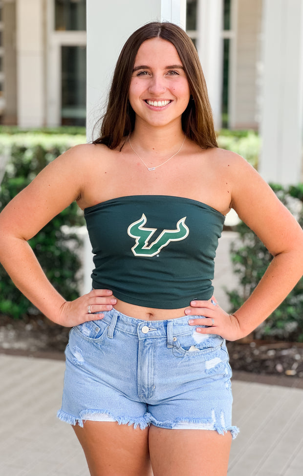 The USF Bulls Tube Top (Green)