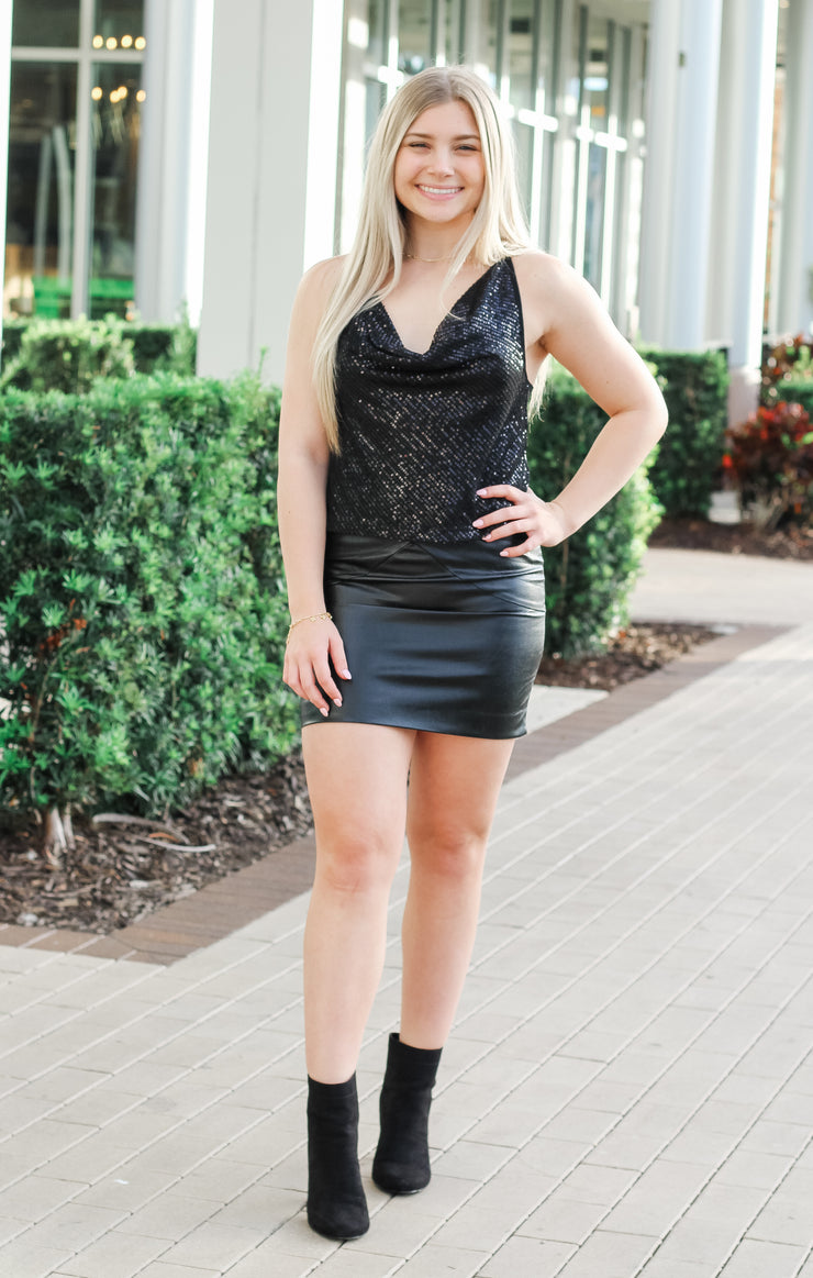 The Gasprilla Cowl Neck Cami