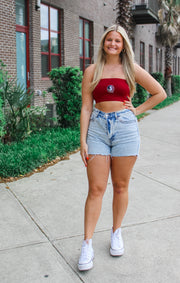 The FSU Bandeau Top