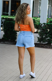 The Ex-Boyfriend Distressed Short