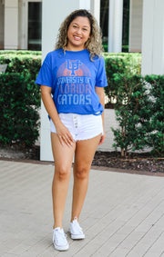 The UF University of Florida Vintage Boyfriend Tee