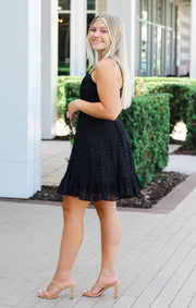 The Holiday Swiss Dot Mini (Black)