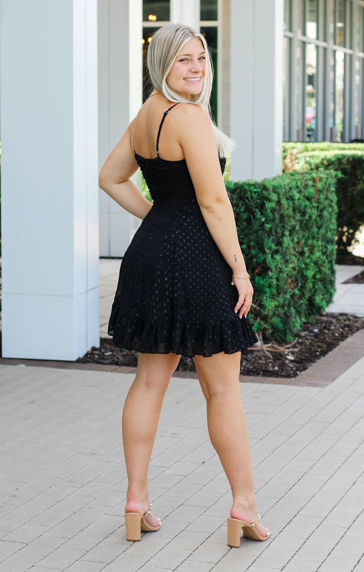 The Holiday Swiss Dot Mini (Black)