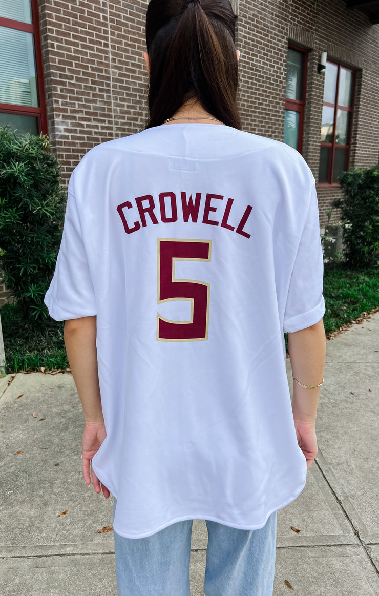 The Florida State CROWELL Baseball Jersey