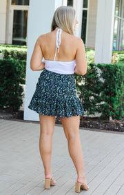 The Rivera Frill Mini Skirt