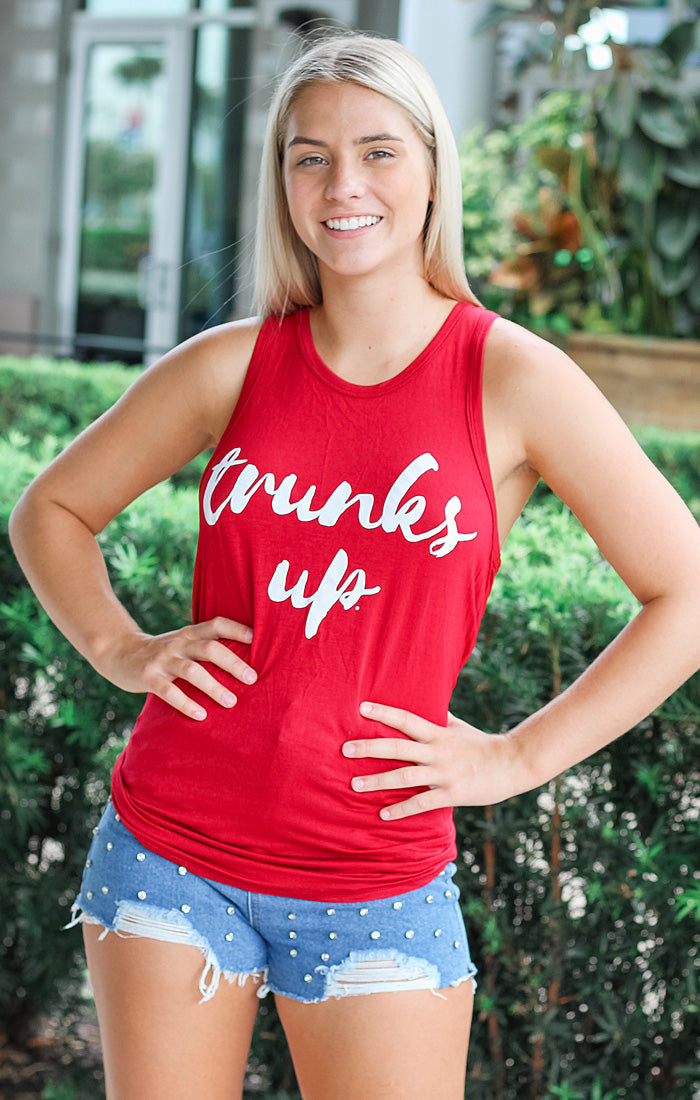 Trunks Up Legends Open Back Tank