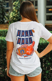 The Auburn "Pennant Hand" Classic Tee