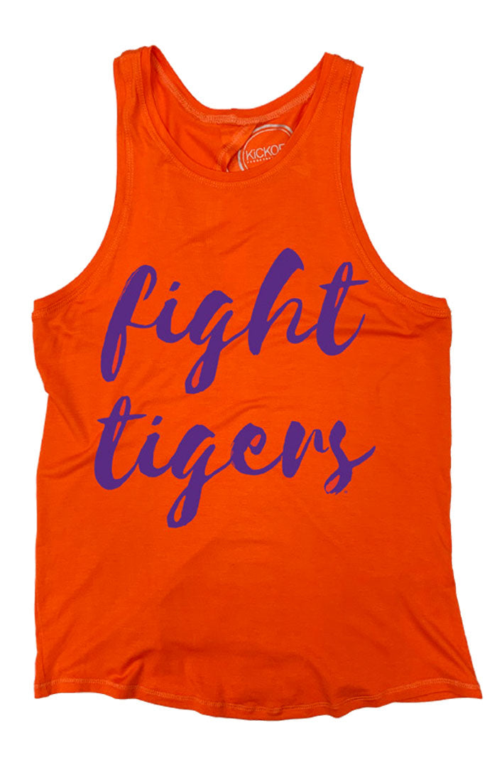 Fight Tigers Legend Open Back Tank (3771627765808)