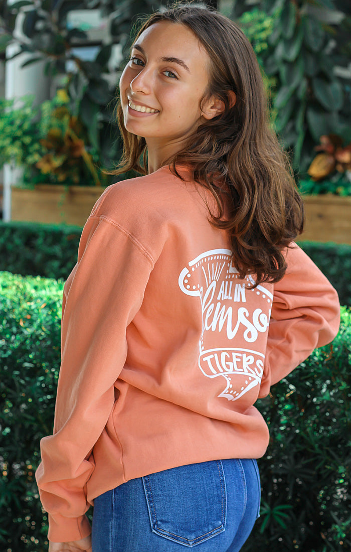 The Clemson Pep Squad Pullover